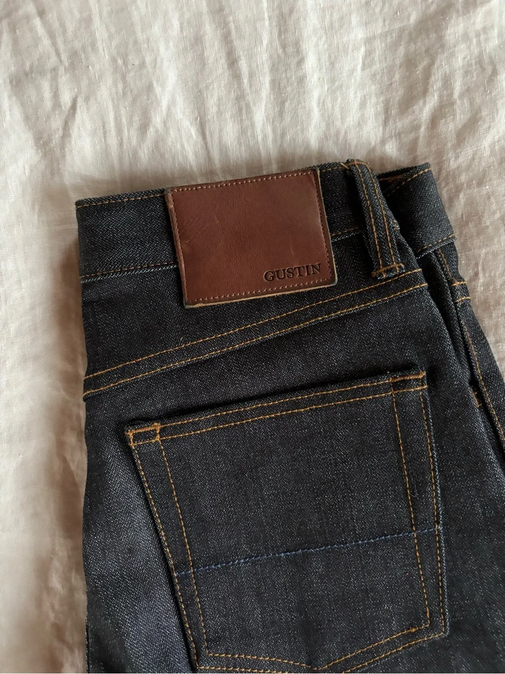 NWOT Gustin #352 Japanese Raw Denim Jeans